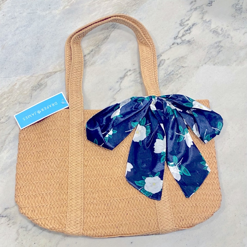 Draper James every day straw bag. New